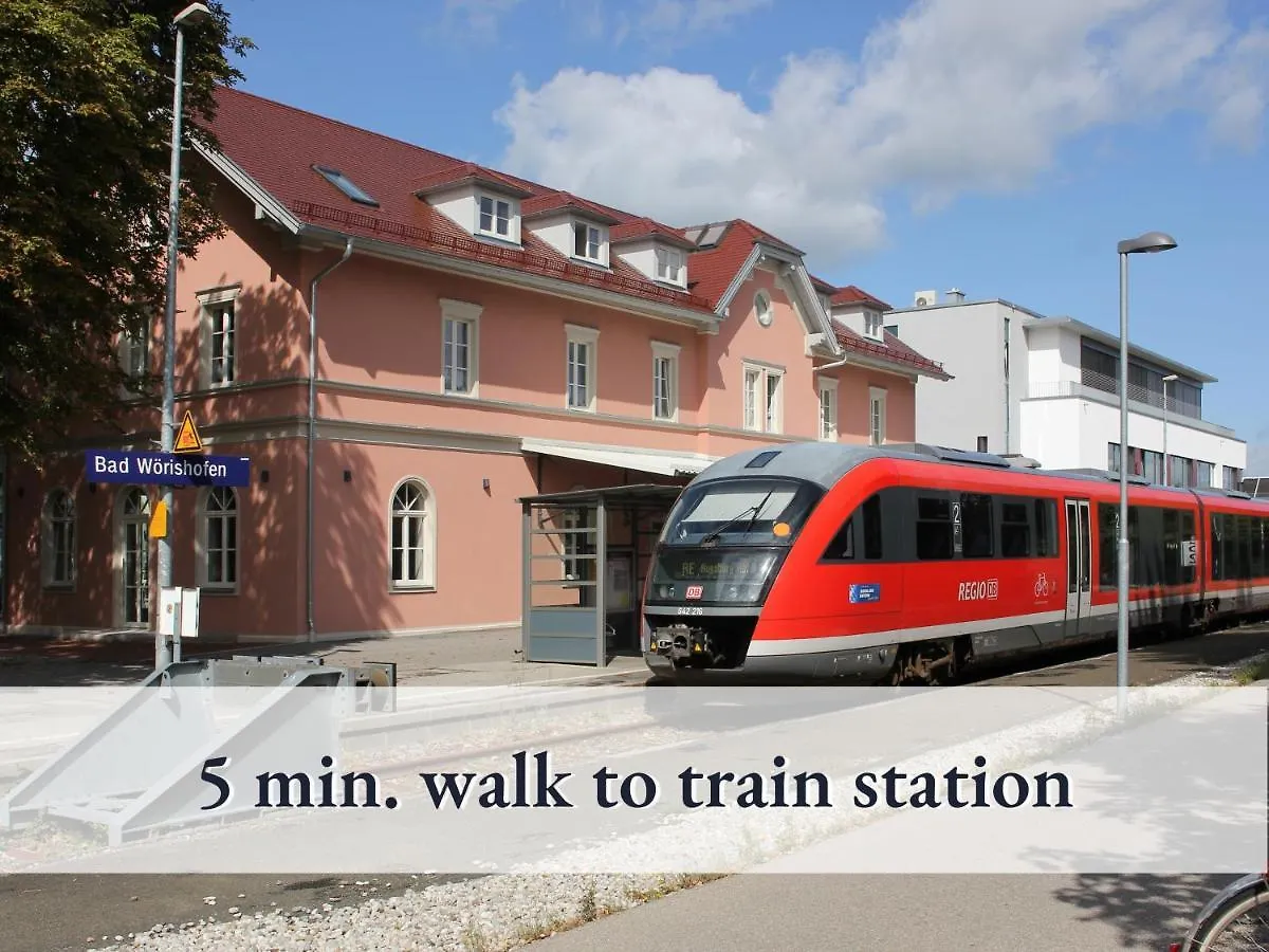 Hallo!-Apartment: Cozy City Center Stay with Wi-Fi Bad Worishofen 0*,  Germany